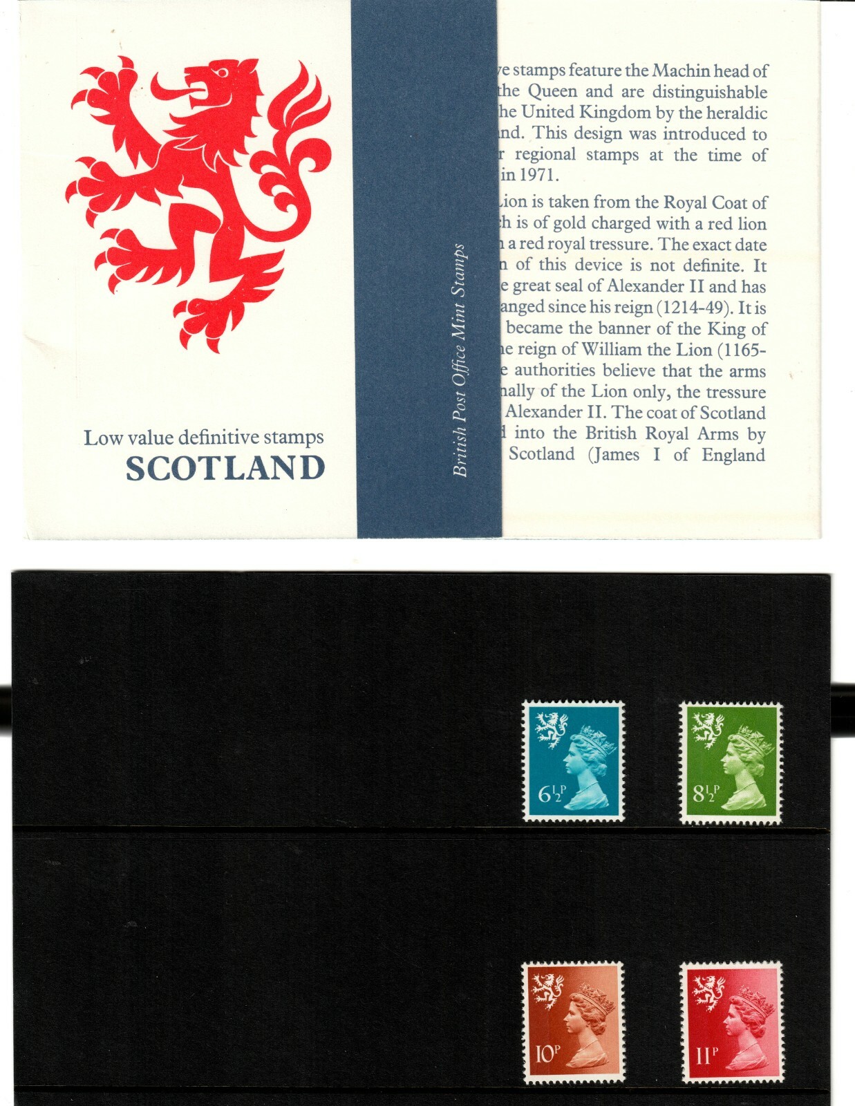 British Post Office Mint Sets Scotland/N. Ireland/Wales Low Value. KP-118 - Image 5
