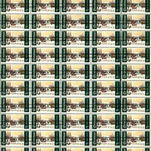 US #1384a 6c Christmas 'Atlanta, GA ' Precancel , Full Sheet. MNH F-VF