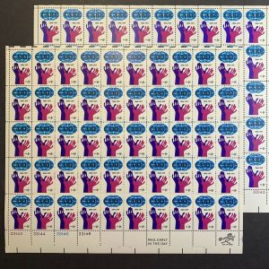 US #1439/1439b 8c Care: Tagged and Untagged. *RARE * MNH VF