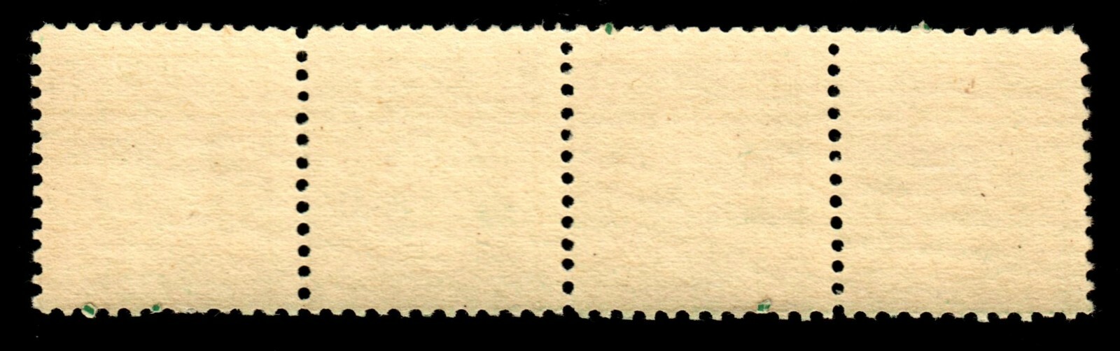 US #545 1921 1c Wash. Four Green Rotary Coil Waste/APEX Cert MNH (CV $1,900) - Image 3