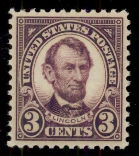 US #555 3c Lincoln Violet Block of 24 MNH VF-XF (CV $720 VF-XF) - Image 3