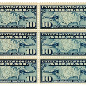 US #C7 10c Map and Planes F-VF MNH (SCV $45)