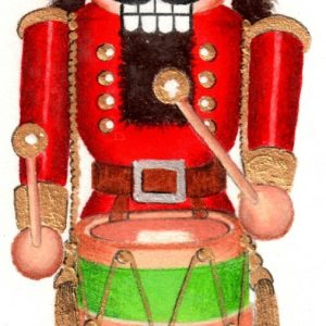 USA #4360-4363 FDC 42c Nutcrackers. DP Dube Handpainted Limited 7/24