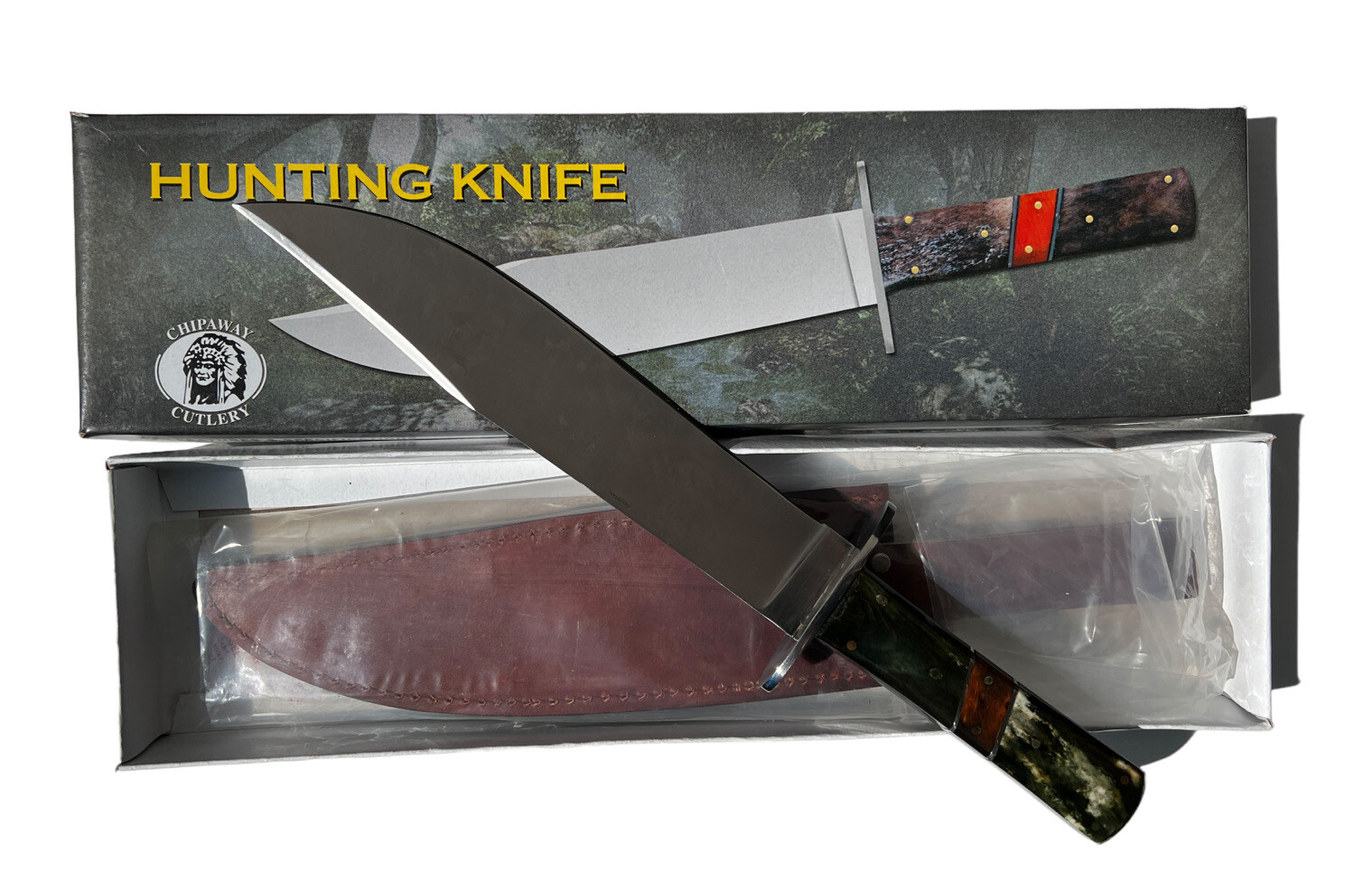 Fixed Blade Assortments (5) with Sheaths KP-1423 - Image 3