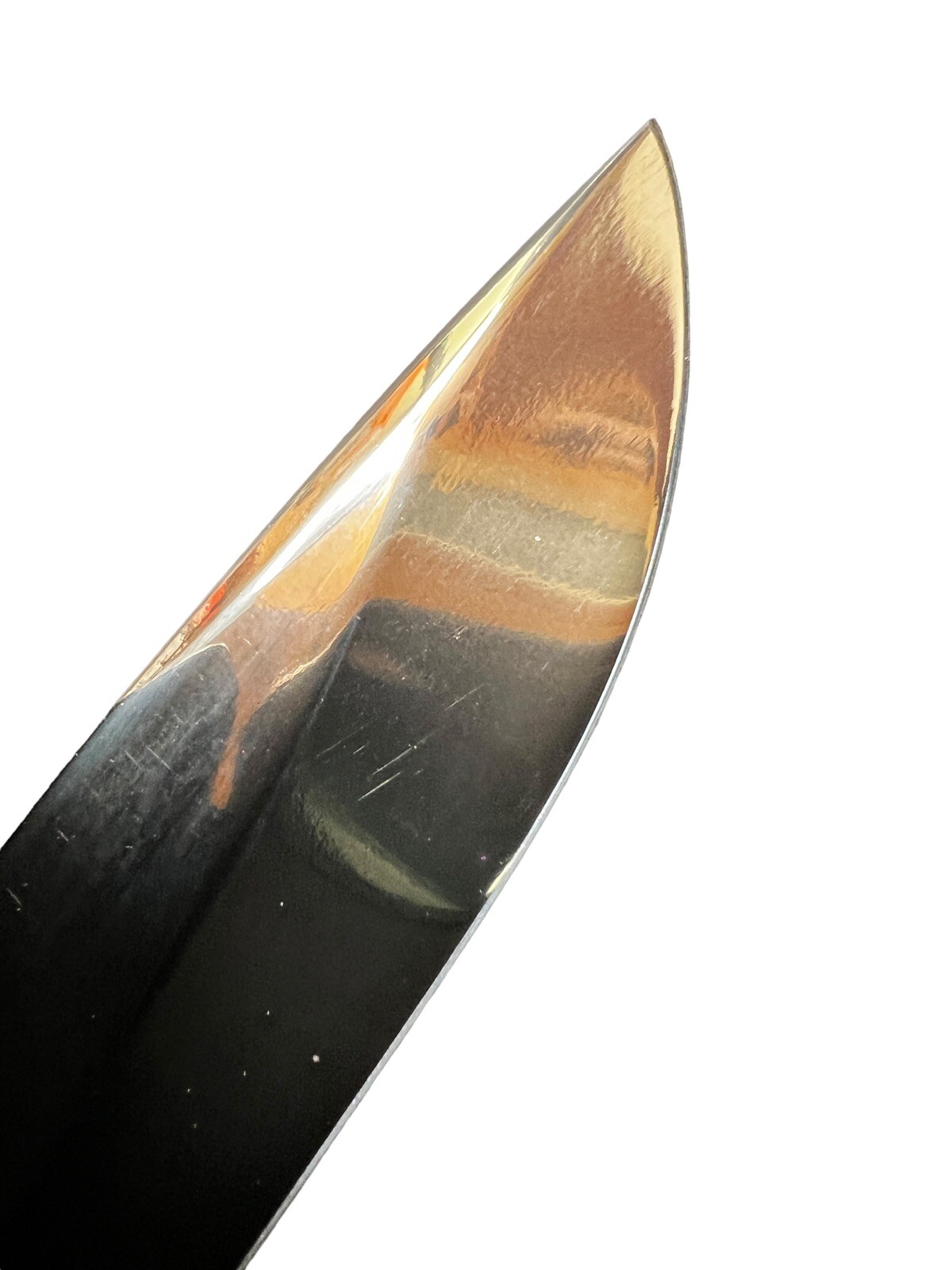 Fixed Blade Todd Orr 7" Grizzly Grey Tiger Maple/Leather Sheath DH-1543 - Image 16