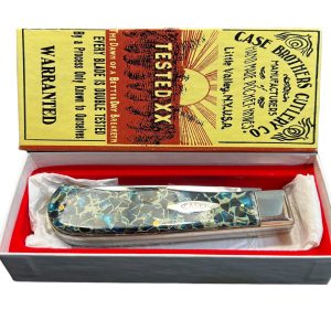 Pocketknife Case Classic 6223 1992 Lrg Trapper *Stone Mosaic* 6 Made KP-1322