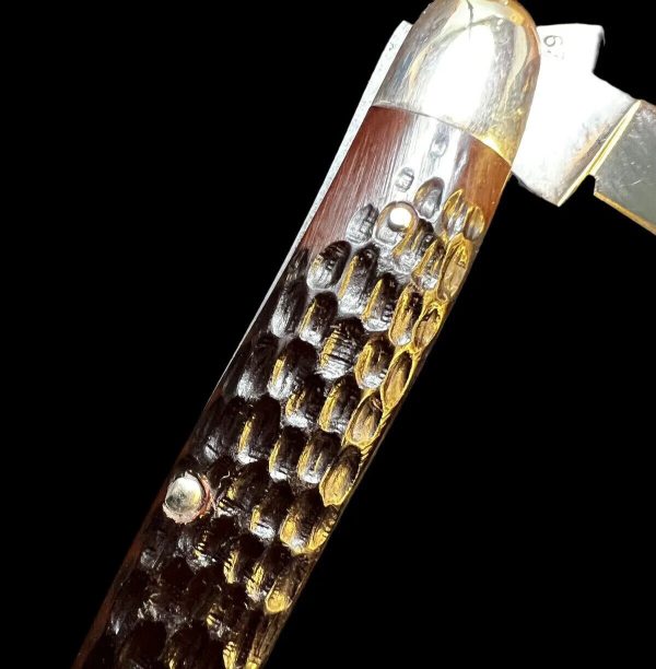 Pocketknife Case XX 6347 PU 1973 7 Dot Serpentine Stockman