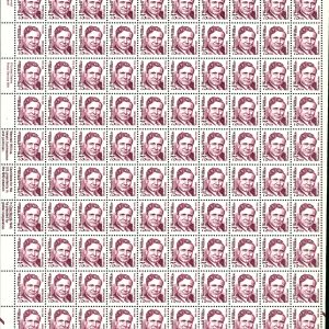 US 2192a 1992 75c Wendell Willkie Shiny Gum Sheet of 100 MNH VF-XF
