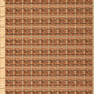 US #805 1.5c Martha Wash. Prexie Sheet. *Greenville, SC* precancel. MNH VF-XF