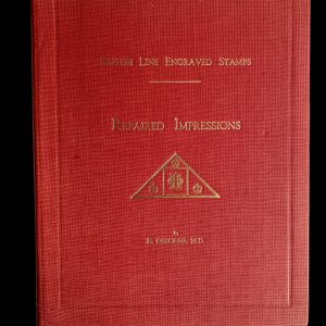 British Line Engraved Stamps Repaired Impressions, H. Osborne M.D.