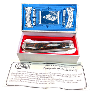 Pocketknife Case 72007 1/2 1993 Trapper *Good Earth* #00 250 Made KP-1302
