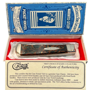 Pocketknife Case 7223 1993 Large Trapper *Good Earth* 225 Made KP-1320