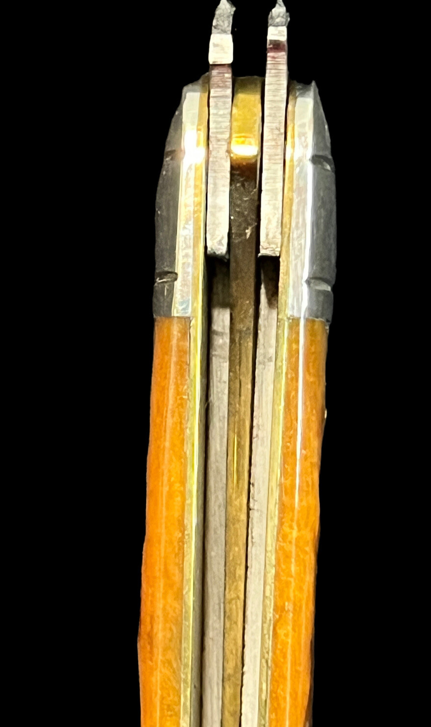 Pocketknife Platt's 3 1/2 1992 Big Whittler *Brown* Bone 1 of 10 KP-1460 - Image 10