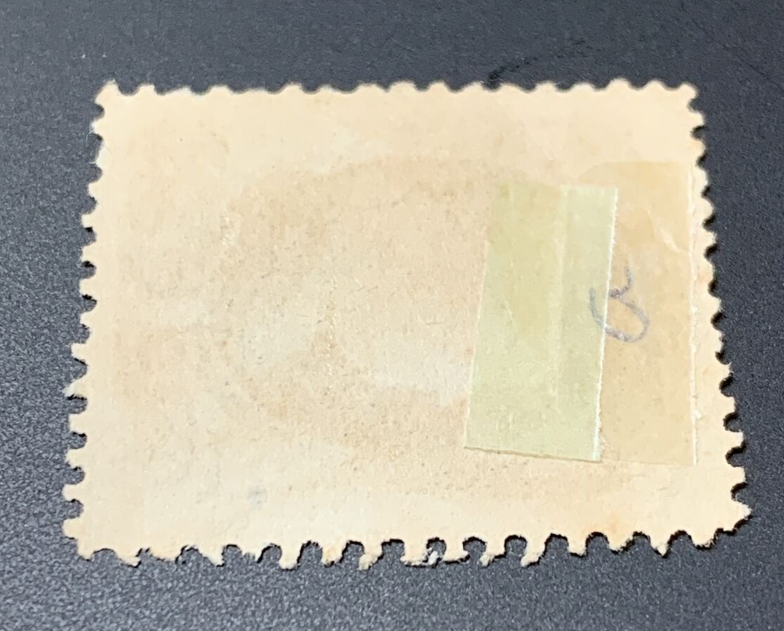 US 182 1879 1c Franklin Dark Ultramarine Used Large Margins F-VF. KP-140 - Image 7