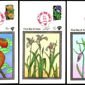 US #2646-97 FDC 29c Wildflowers Set (50). Pugh HandPainted. XF-Superb (CV $Unl)