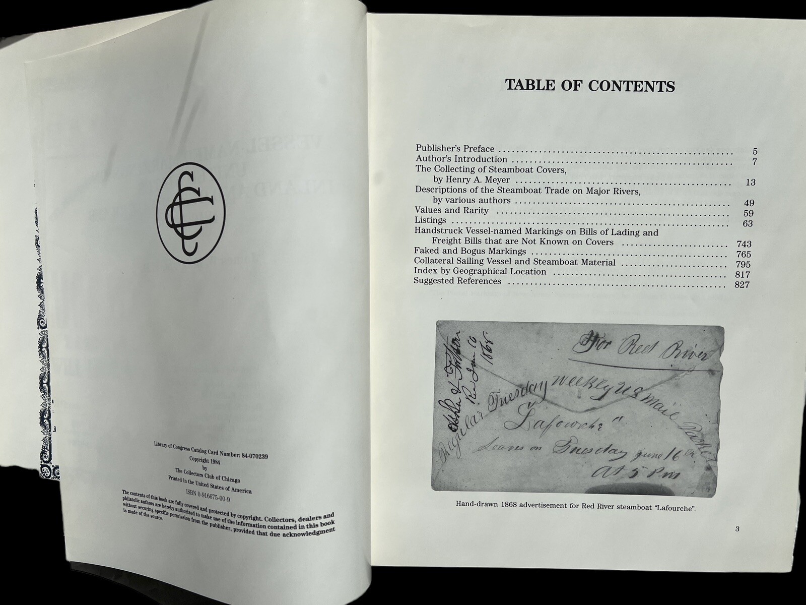 Vessel-Name Markings on US Inland and Ocean Wateways 1810-1890, J. Milgram - Image 10