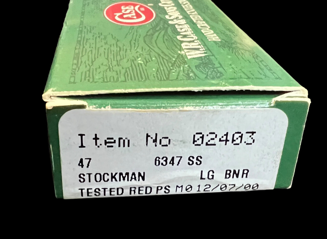 Pocketknife Case 6347 2000 SELECT Stockman Red Jigged Bone KP-1437 - Image 12
