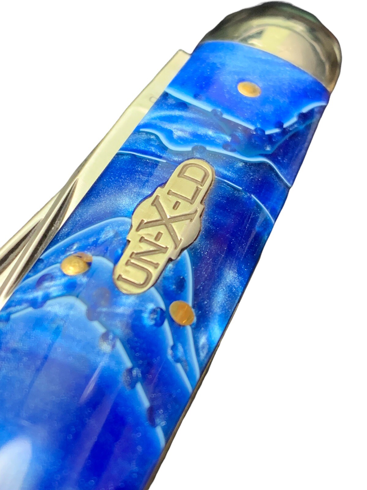 Pocketknife Northfield UN-X-LD 53 2007 Cuban *Blue* Oyster SN 24/50 Made KP-1253 - Image 12