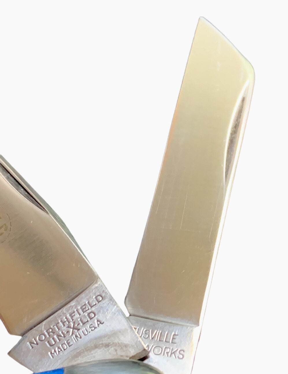 Pocketknife Northfield UN-X-LD 53 2007 Cuban *Blue* Oyster SN 24/50 Made KP-1253 - Image 8