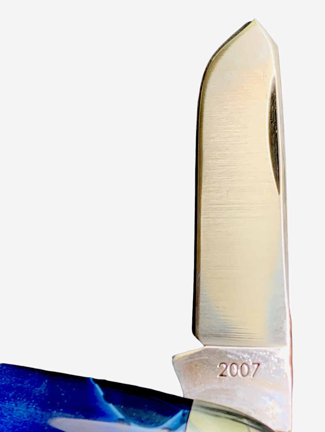 Pocketknife Northfield UN-X-LD 53 2007 Cuban *Blue* Oyster SN 24/50 Made KP-1253 - Image 10