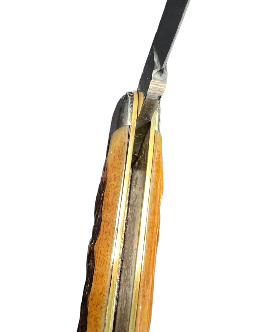 Pocketknife Queen 20 1976 Large Texas Toothpick Rogers Jigged Bone KP-1447 - Image 11