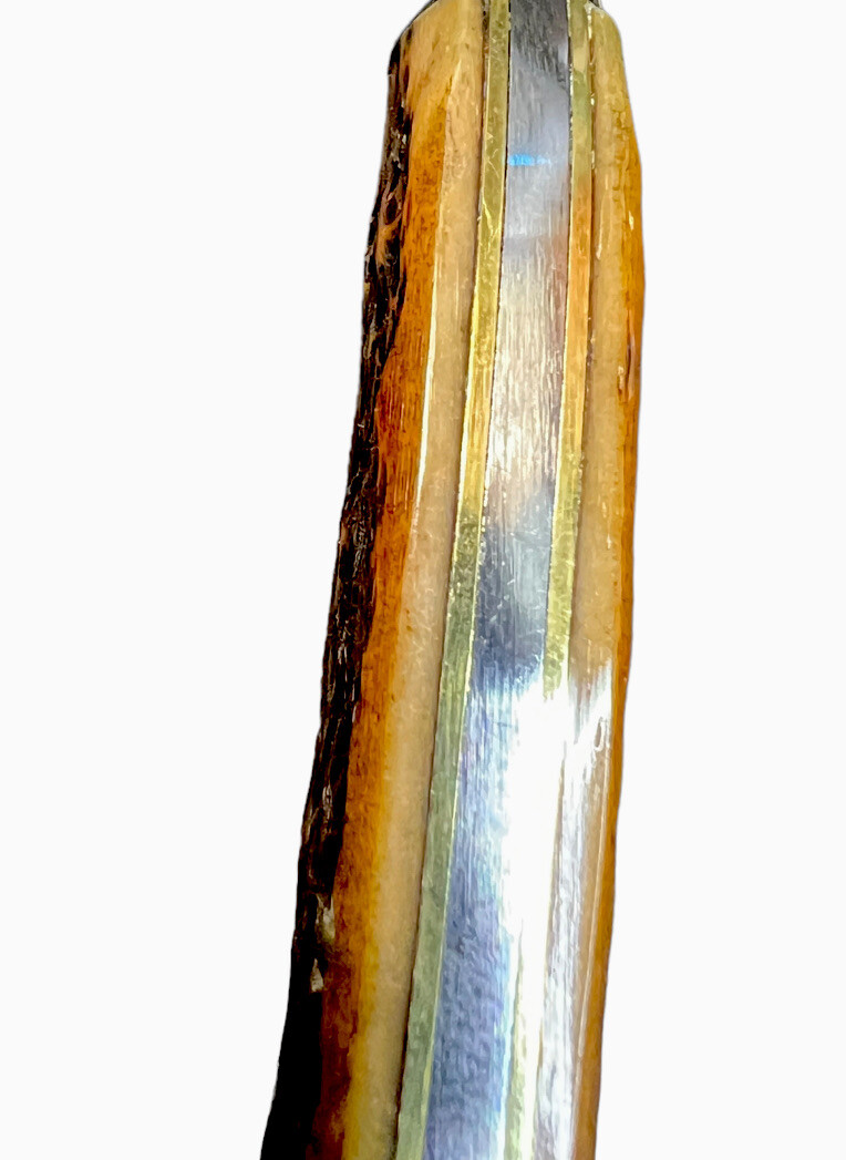 Pocketknife Queen 20 1976 Large Texas Toothpick Rogers Jigged Bone KP-1447 - Image 3