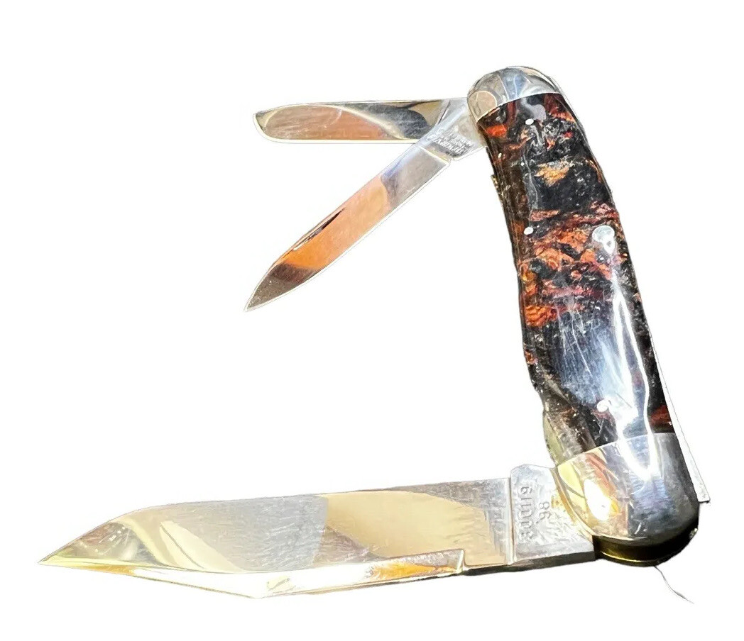 Pocketknife Winchester 300119 1998 Stockman *Charcoal Ruby Copper* Cartr KP-1502 - Image 5