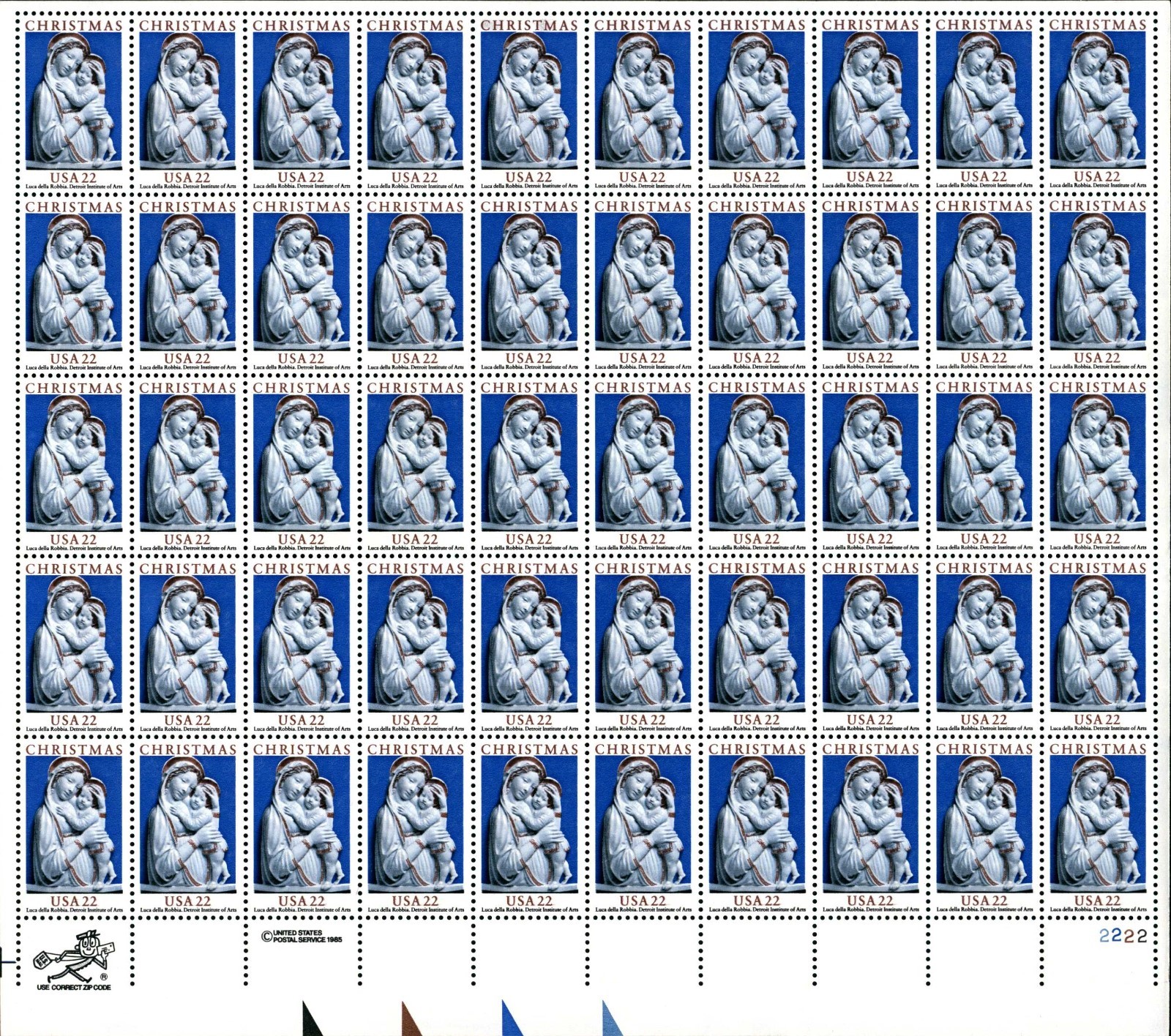 US #2160//2169 Stamp Sheets Lot (05) MNH (BCV $196) - Image 3