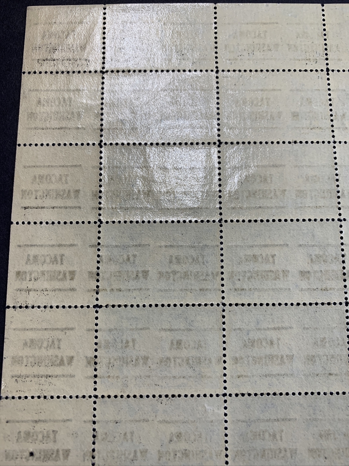 US #616 1924 5c Huguenot-Walloon Sheet. Precancel *Tacoma, WA* OG (CV $3K MNH) - Image 10