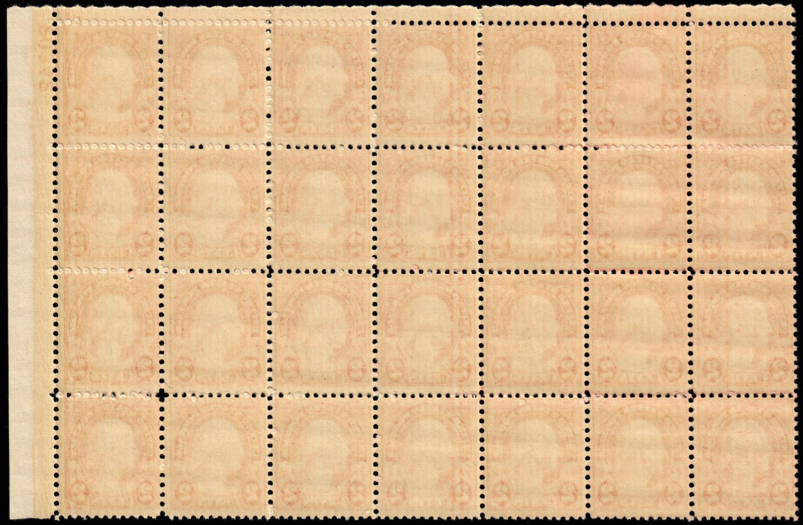 US #634 1926 2c Wash. 'Long Ear' Recut Var, PN #20342 UR Pos 34. MNH F (CV $175) - Image 3
