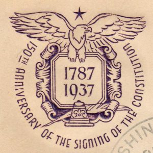 US #798-7 FDC 3c Constitution 150th. House of Farnam, Not Addressed & Not Sealed