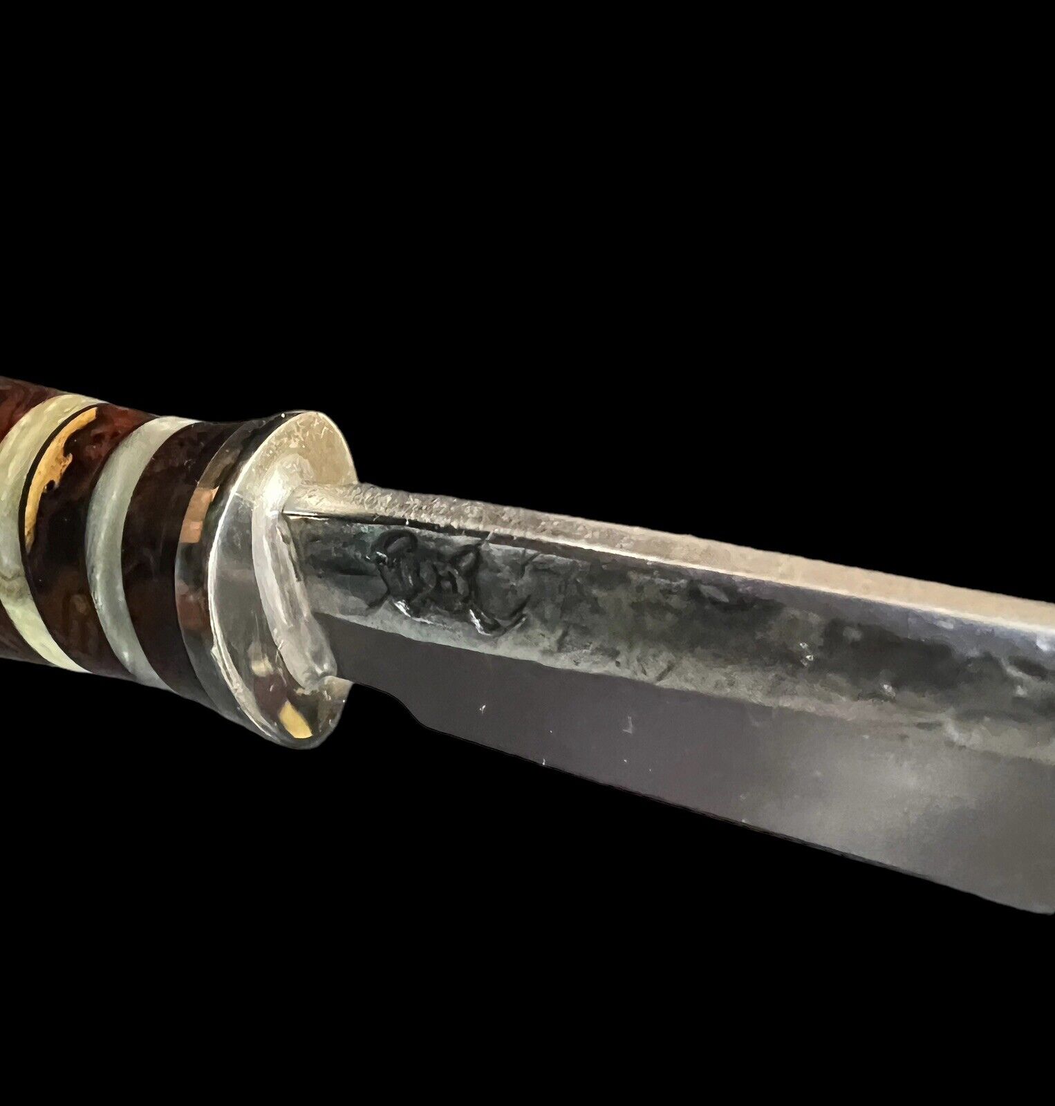 Fixed Blade Behring Made© Forged 4" Woody Pintail DH-1598 - Image 7