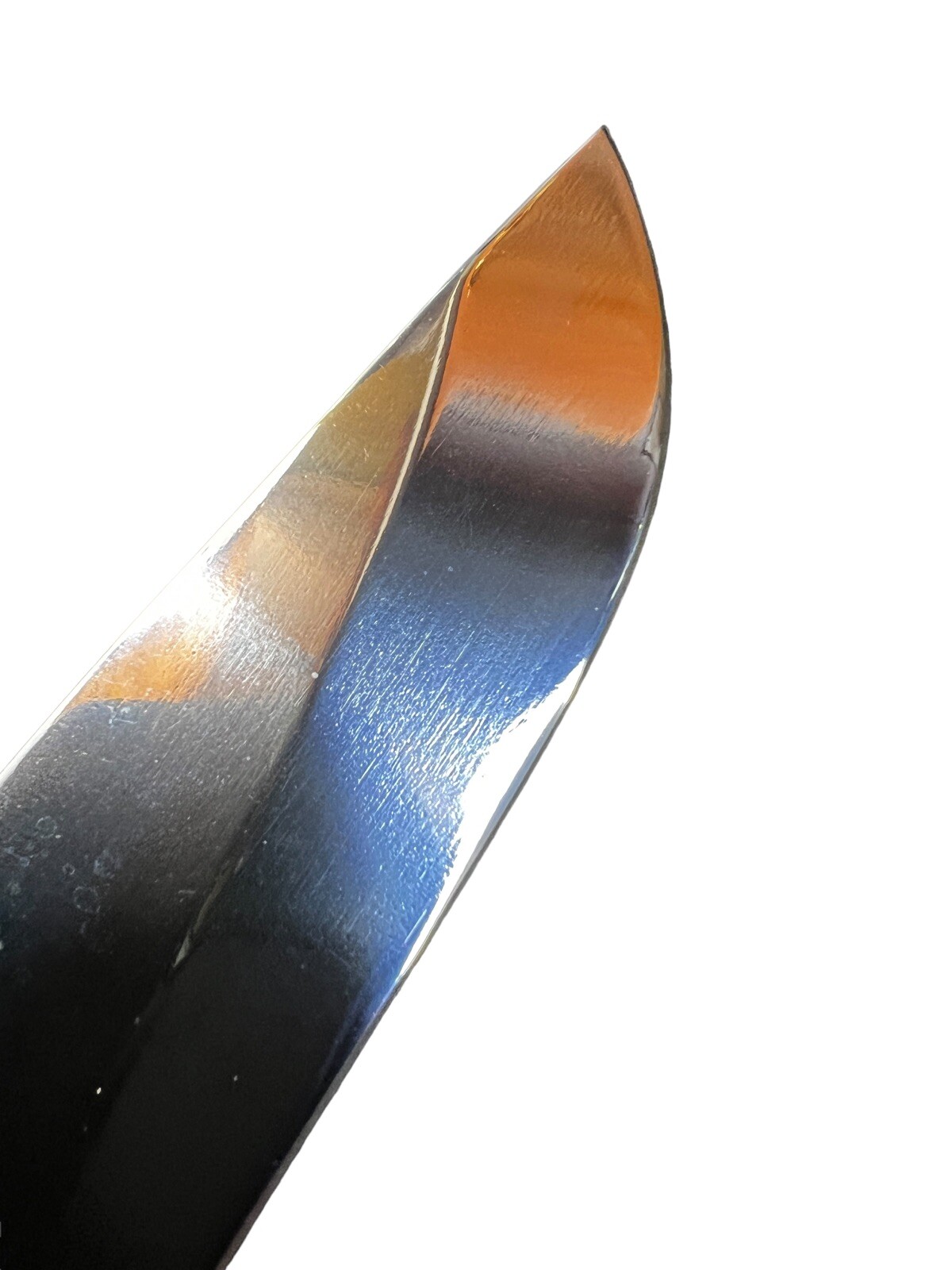 Fixed Blade Todd Orr 4.5" Madison Amboyna Burl/Leather Sheath DH-1541 - Image 4