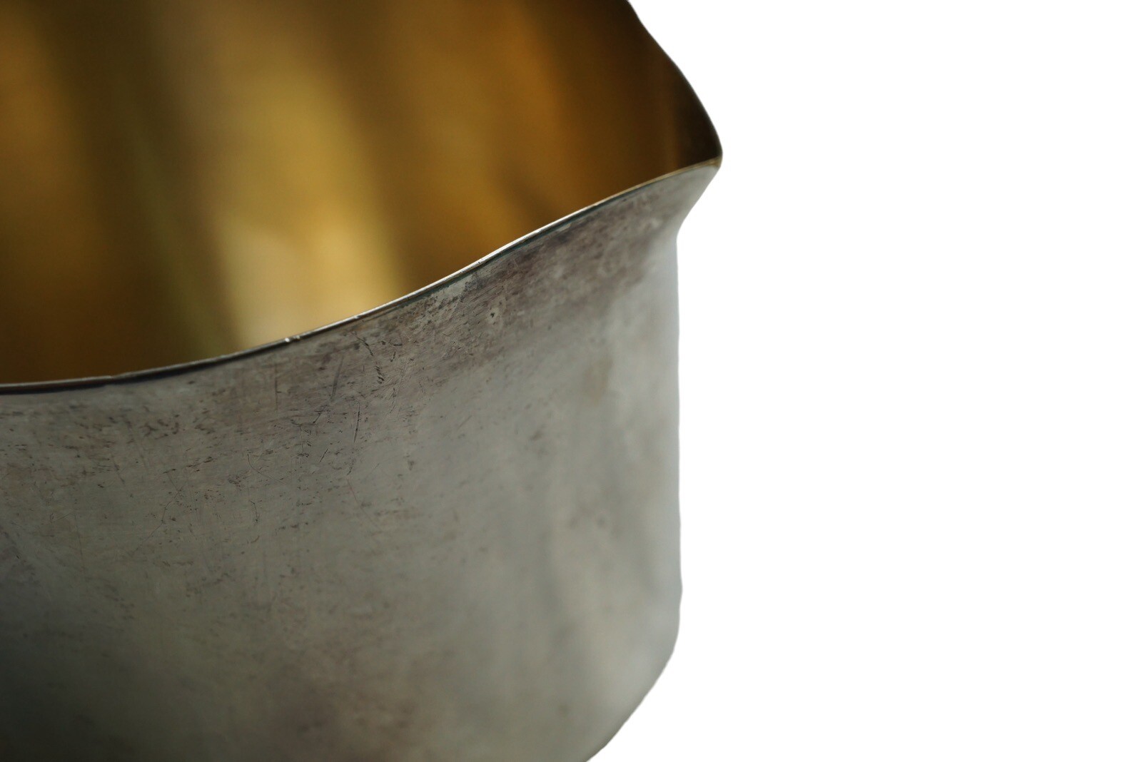 Merle Faber Creamer No Lid and Sugar Bowl, Silver-plated and Gilt metal 1930's - Image 7