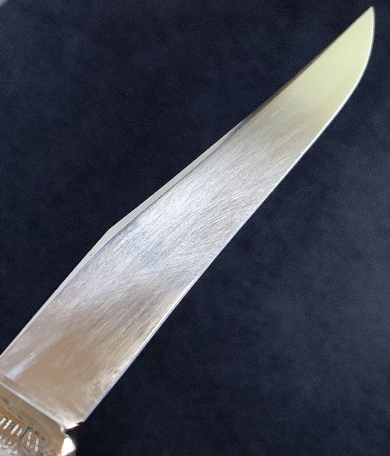 Pocketknife Case 61095 1994 75c Toothpick CC Antique Green Bone Bol Etch KP-1067 - Image 11