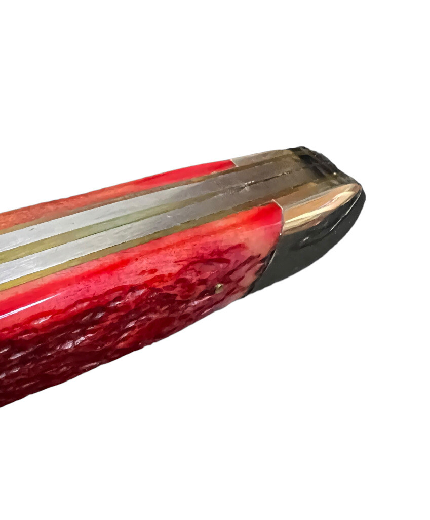 Pocketknife Case 6391 1991 Whittler *Red* Banana Bone Bomb S. 475 Made KP-1528 - Image 20