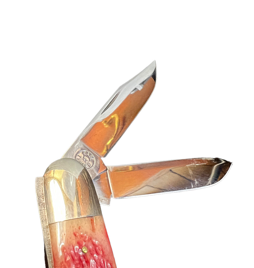 Pocketknife Case 6391 1991 Whittler *Red* Banana Bone Bomb S. 475 Made KP-1528 - Image 5