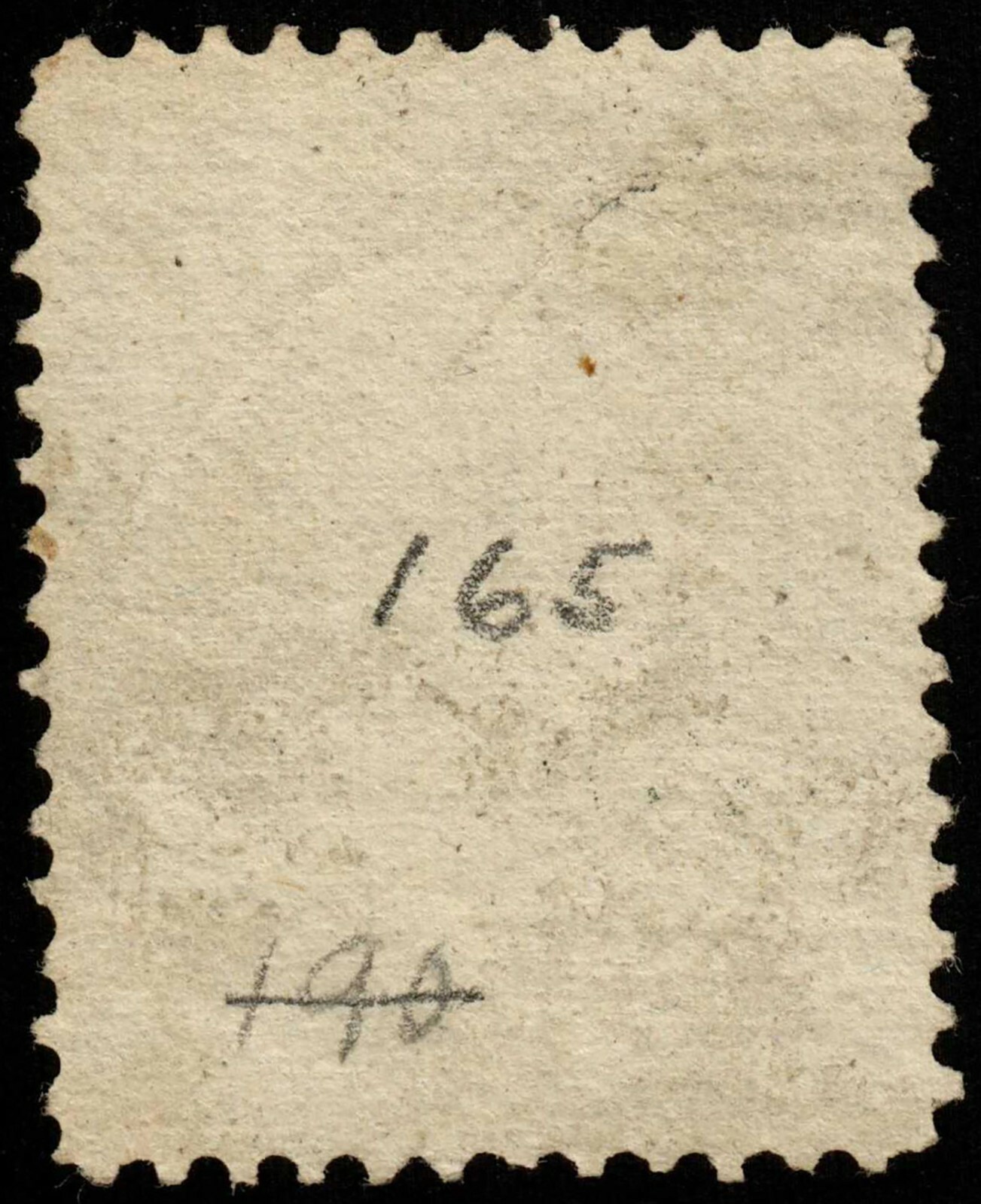 US 160 1873 7c Edward Stanton Used Red Cancel. KP-184 - Image 3