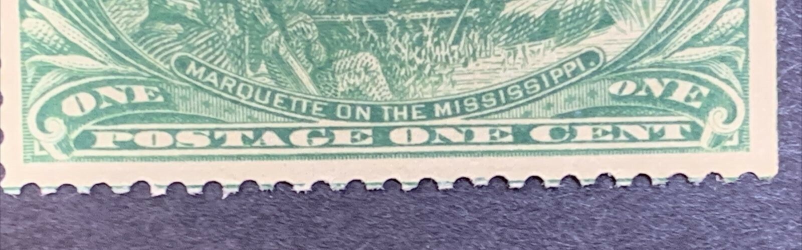 US #285 1c Trans-Miss, Dark Yellow Green. Vertical Pair/SE MNH (SCV $165) - Image 4