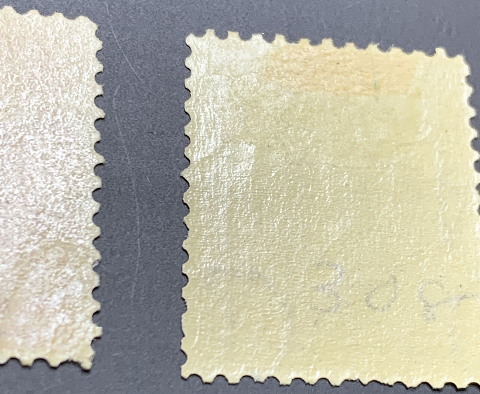 US 308 1902 13c Harrison Two Shades Mint OG PH. KP-190 - Image 8