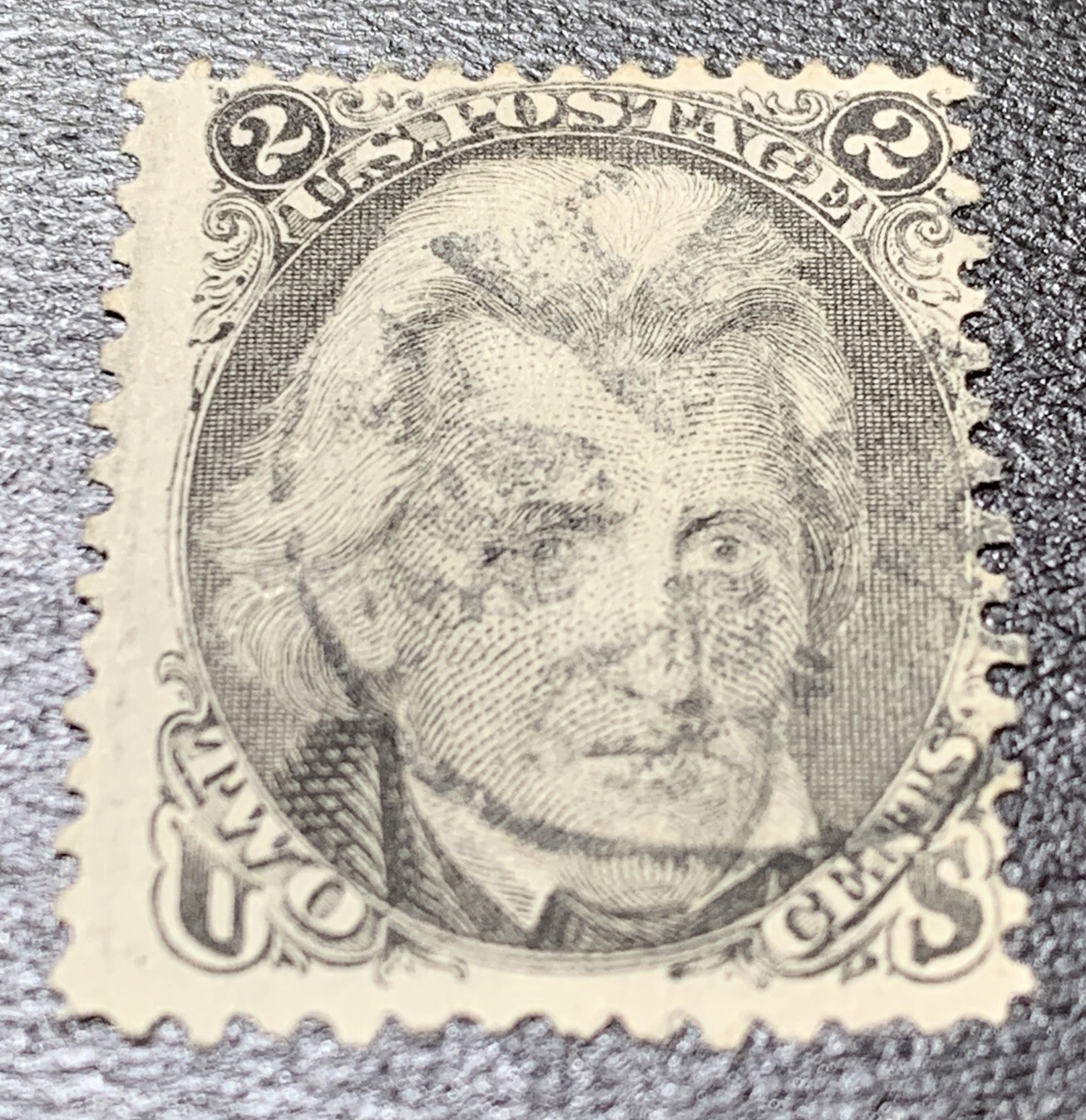 US 73 Blackjack Varieties Used NG PH of 3 Stamps. KP-119 - Image 4