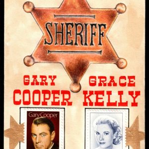 USA #4421 FDC 44c Gary Cooper. DP Dube Handpainted Limited 7/28
