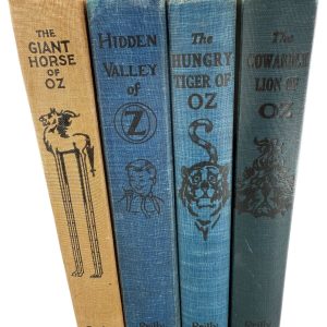 Books Frank Baum Illustrated Hardcover Wizard Of Oz 1st Editions  (4)