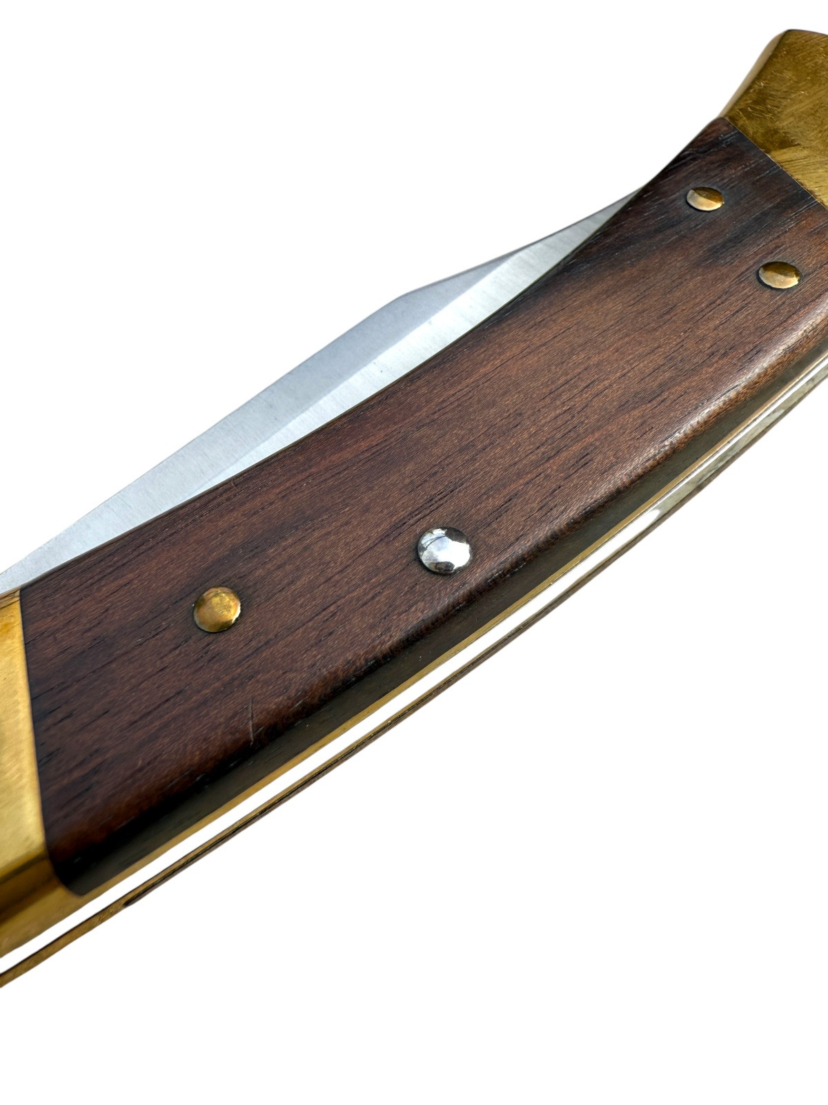 Pocketknife Buck 110 1993 Hunter Lockback Ebony Wood KP-1552 - Image 18
