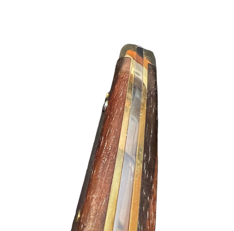 Pocketknife Buck 110 1993 Hunter Lockback Ebony Wood KP-1552 - Image 7