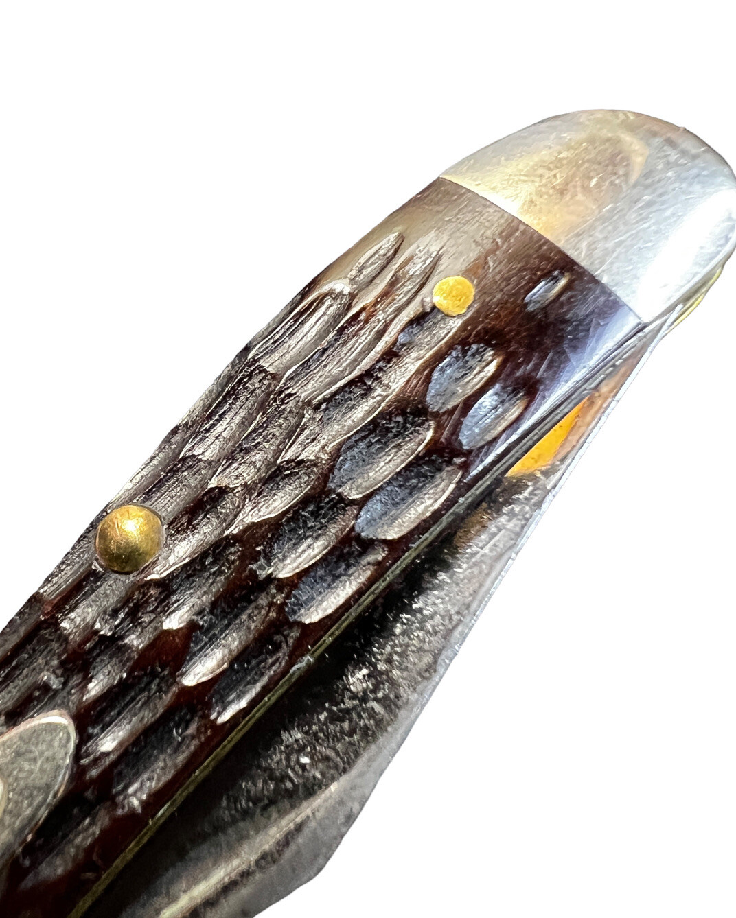 Pocketknife Case 6220 1940-1964 Peanut Greenbone KP-1546 - Image 15