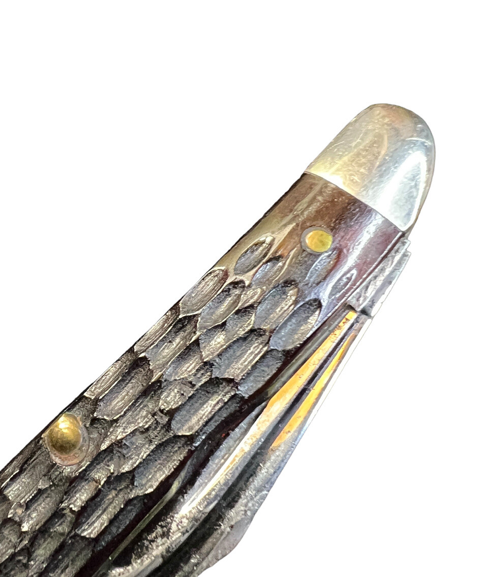 Pocketknife Case 6220 1940-1964 Peanut Greenbone KP-1546 - Image 23