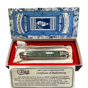 Pocketknife Case 6391 1990 Whittler Moss B. CC Bone SN 080 Transitional KP-1568