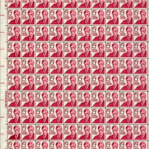US #1288/1288d 15c Oliver Wendell Holmes Stamp Sheet MNH (BCV $133)