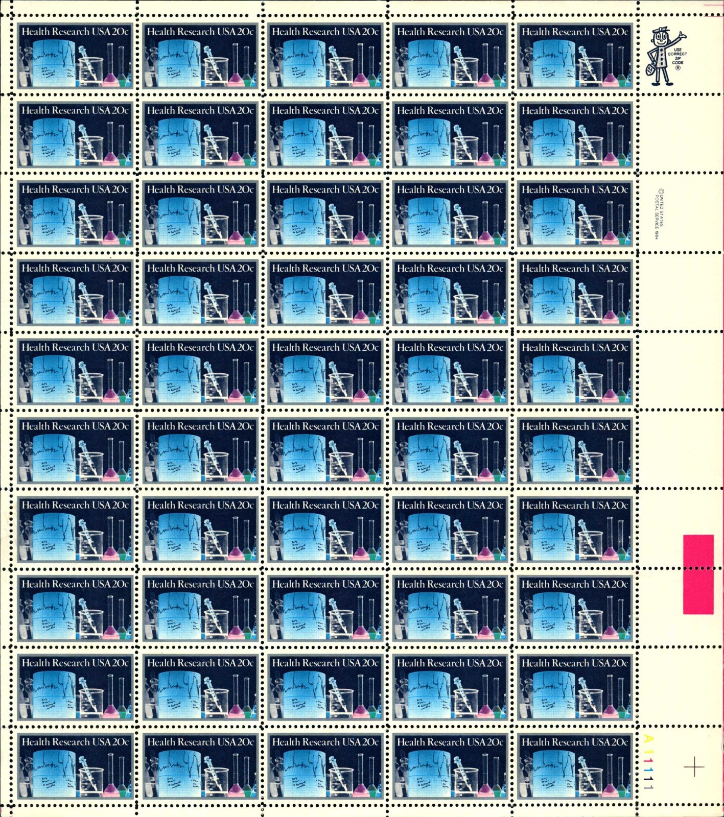 US #2080//2089 Stamp Sheets Lot (07) MNH (BCV $280) - Image 6